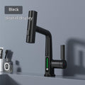 Intelligent digital pull-out basin faucet with temperature digital display rotation Nanag store