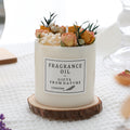 Dried Flowers Decor Romantic Candles Nanag store