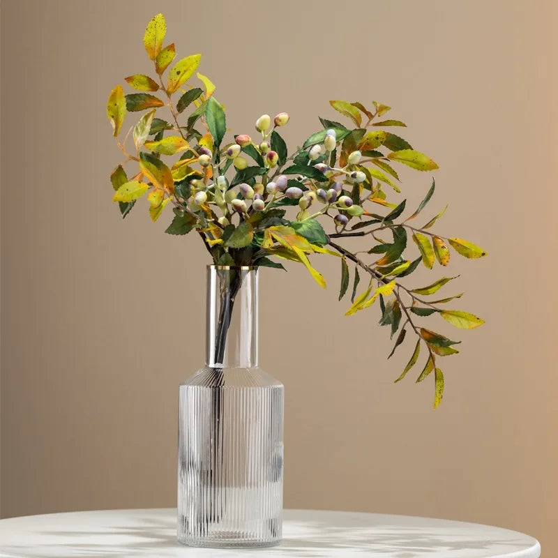 Transparent Glass Vase Decoration Creative Nordic Bottle