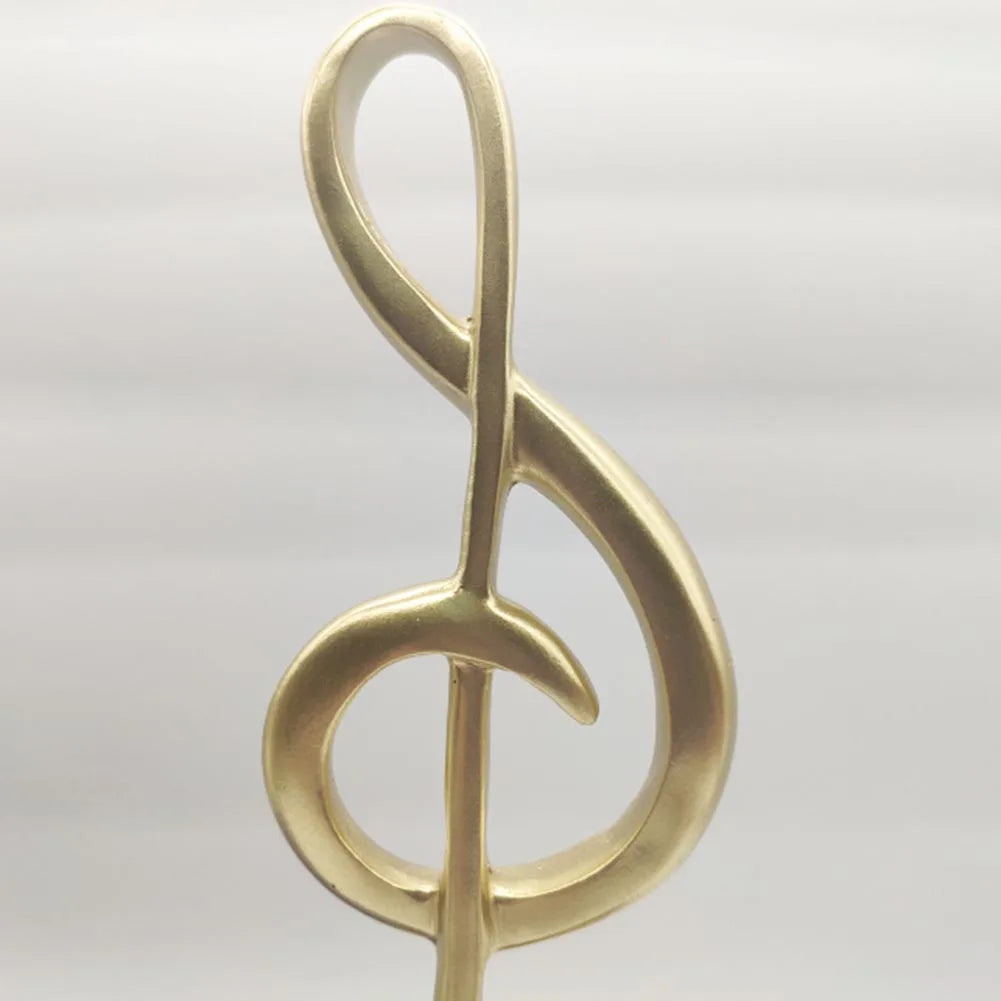 Mini musical note model figure resin