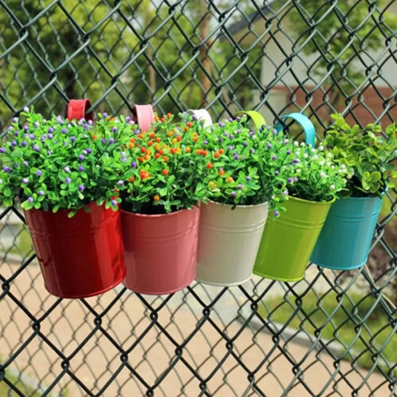 Color Hanging Flower Pots Nanag store