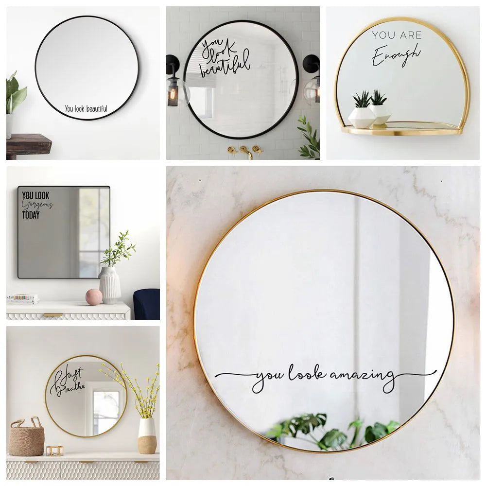 Wall sticker  amazing mirror - Nanag store