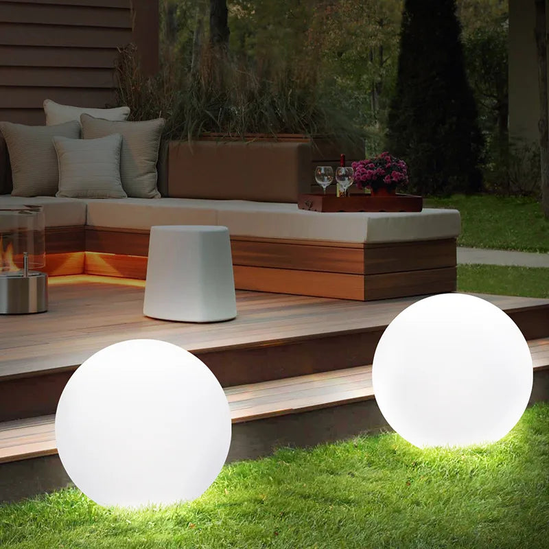 waterproof rechargeable LED ball light