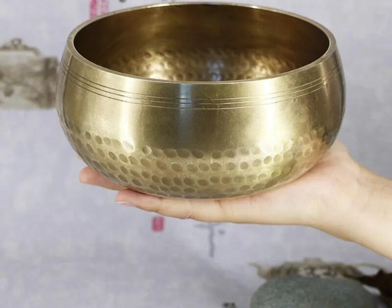 Tibetan Bowl Singing Bowl Wall Dishes Tibetan Yoga Singing Meditation Bowl Decorative-wall-dishes Buddhism Gift Home Decor Craft Nanag store