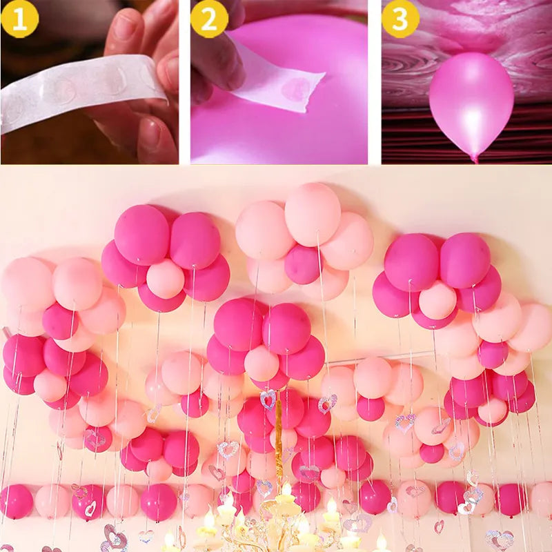 Aksesorë tullumbace për dekorimin e harkut të balonave