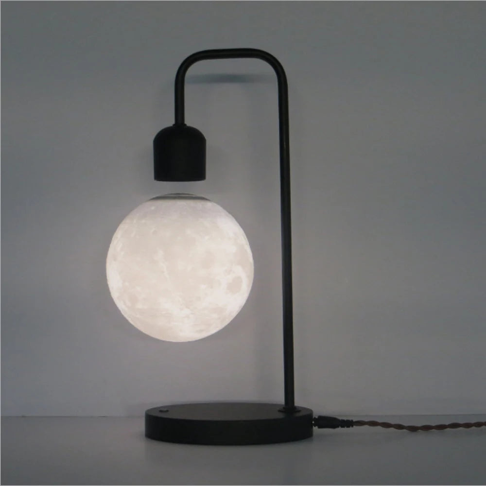 Creative magnetic suspension table lamp
