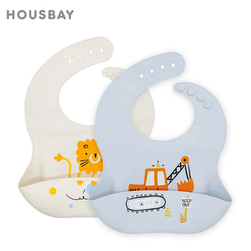 Silicone Baby Feeding Bib