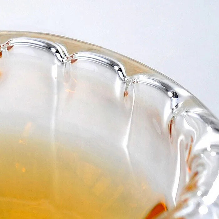 Simple fashion high temperature resistant glass tea set