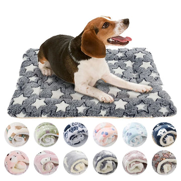 Flannel pet sleeping mat