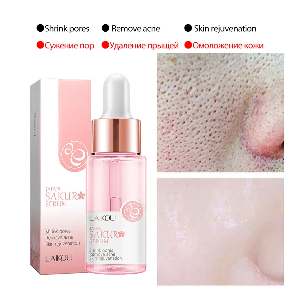 Skin care products set sakura whitening cream 24k serum skin care set face mask