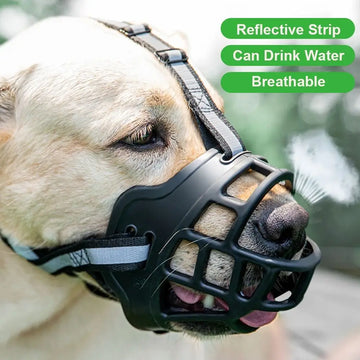 Adjustable dog muzzle