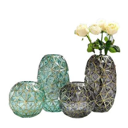 Light luxury Nordic glass vase