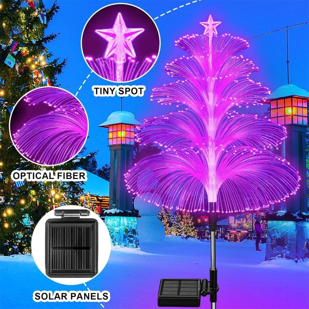 waterproof solar jellyfish lights - 7 color-changing options