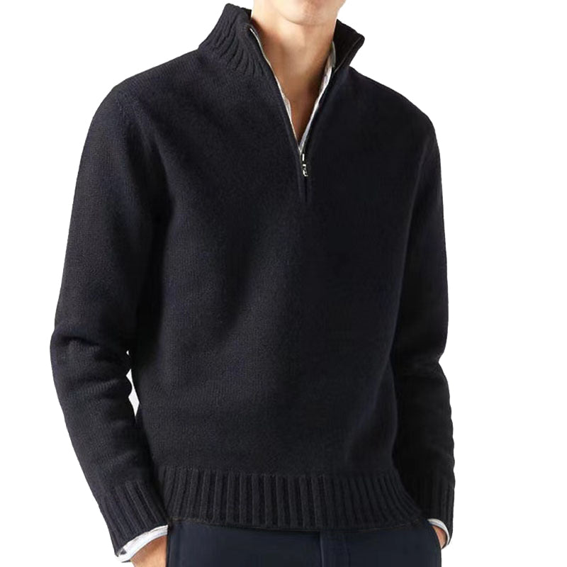 Men’s Turtleneck Knit Sweater
