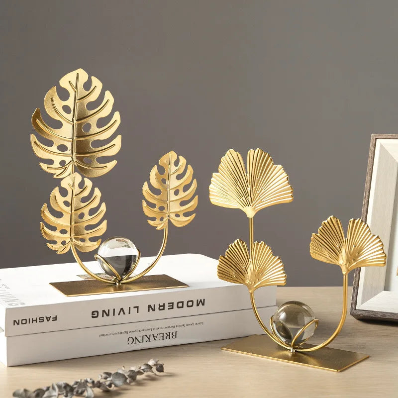 Plant leaf ornaments