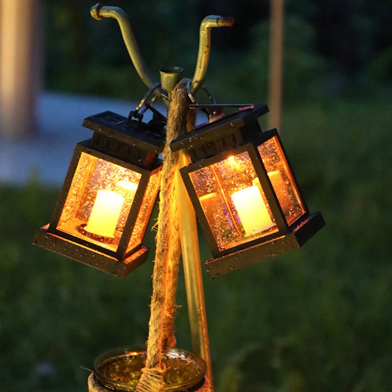 Lanterns solar garden LED decorative lights