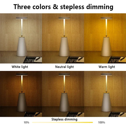 Metal LED table lamp