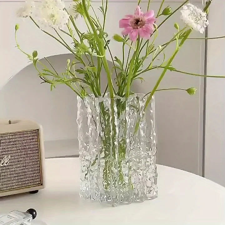 Transparent design vase