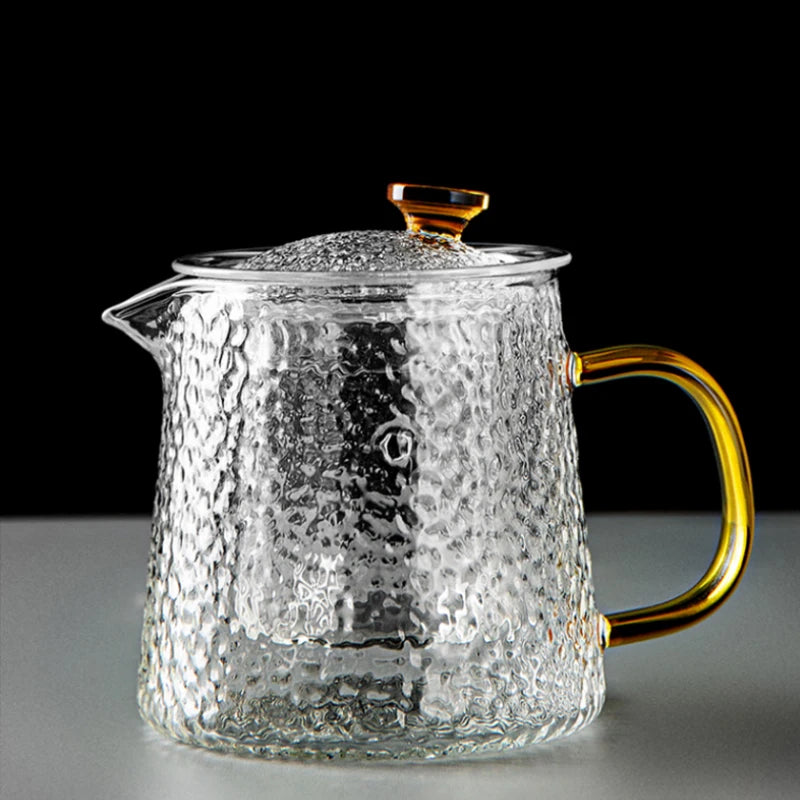 High quality heat resistant glass kettle coffee glass pot
