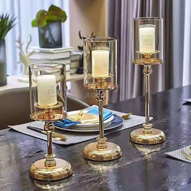 Luxury Classic Metal Candle Holders - Nanag store