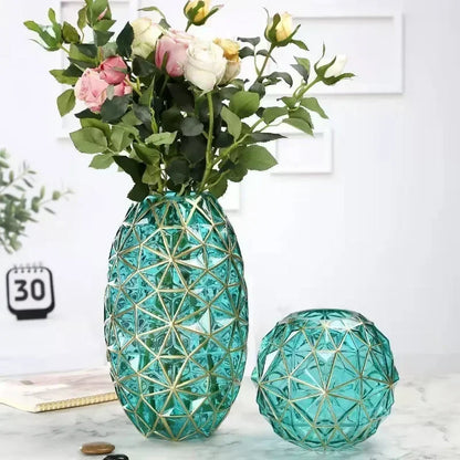 Light luxury Nordic glass vase