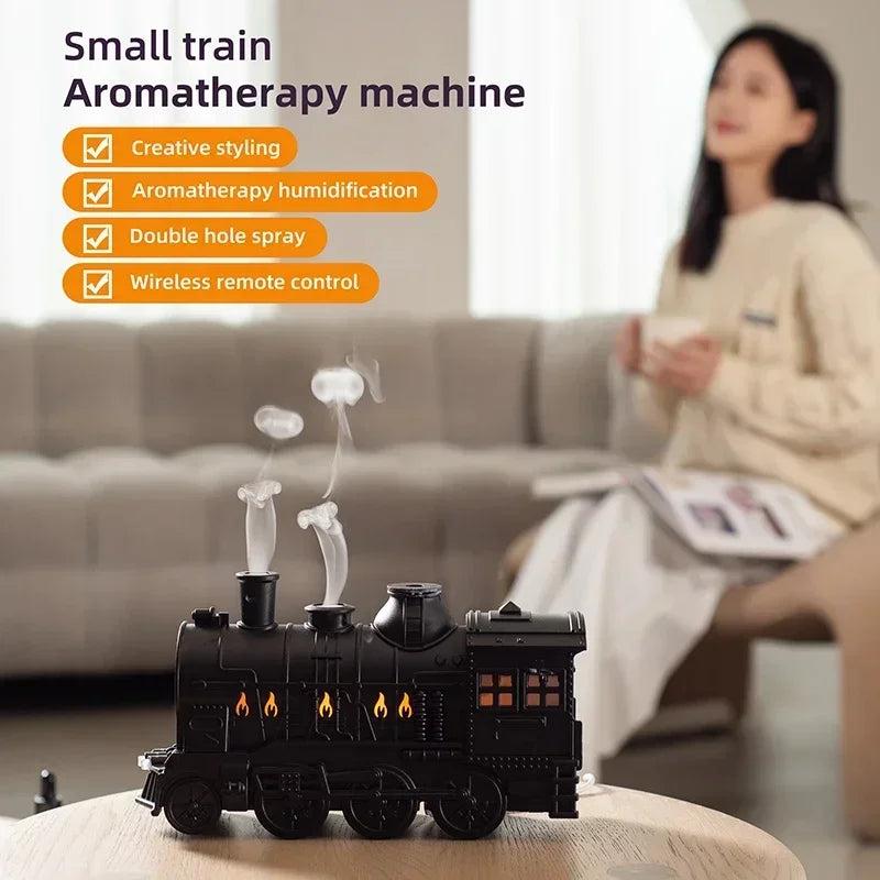 Mini train shape aromatherapy oil diffuser