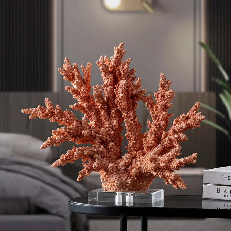 Coral statue