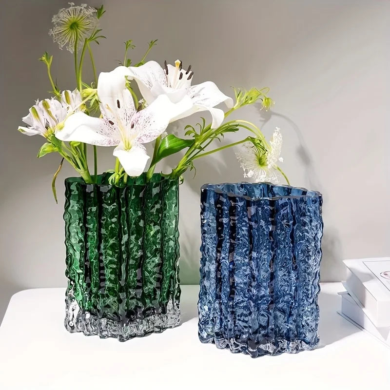 Transparent design vase