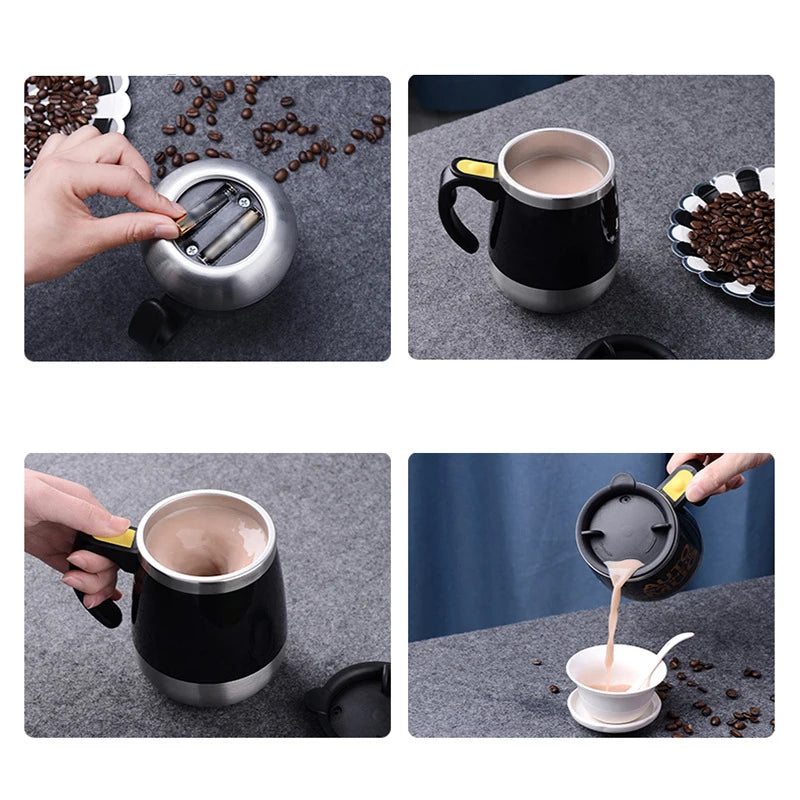Новый Автоматический Смарт-Блендер Магнитная Кружка Кофе-Молоко Смешивая Чашку