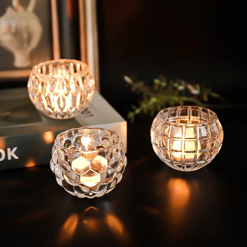 Glass candle holders - Nanag store