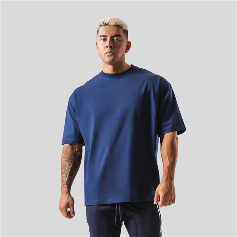 Men Cotton Gym T Shirt