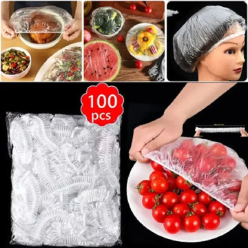 100PC Elastic Bowl Covers