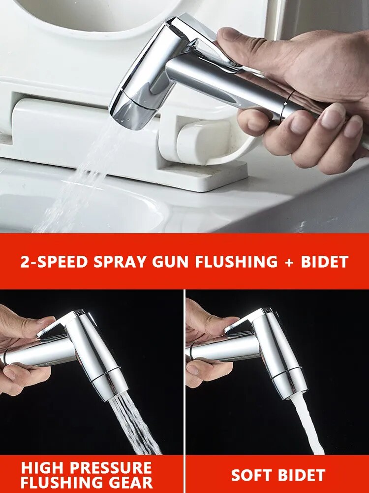 hand-held shower toilet sprayer accessories bathroom high-pressure spray gun bidet faucet Nanag store