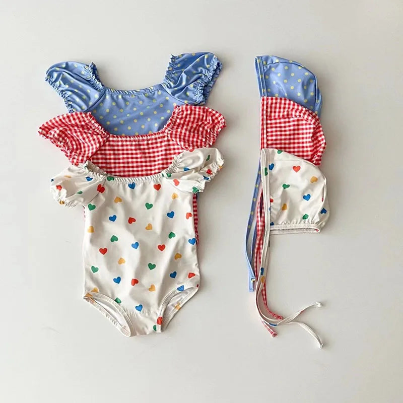 Baby Girl Swimsuit Set