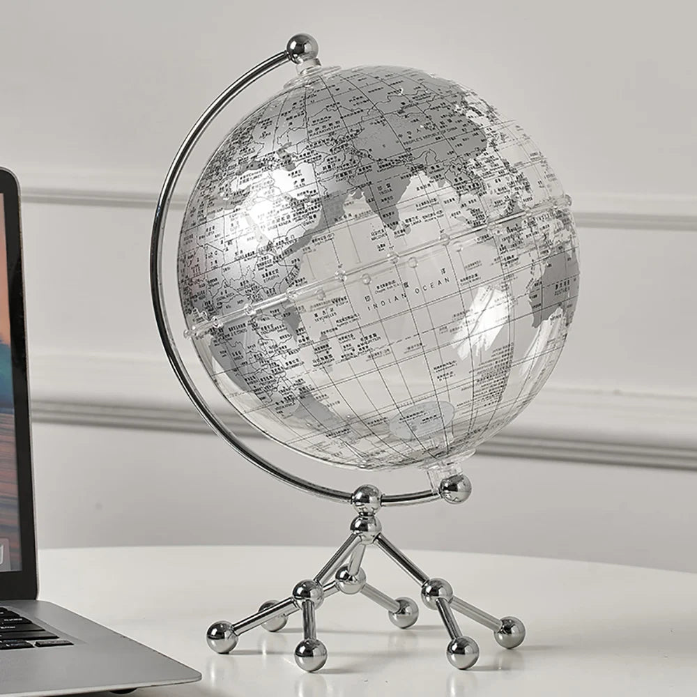 Luxurious light transparent globe