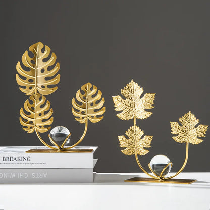 Plant leaf ornaments