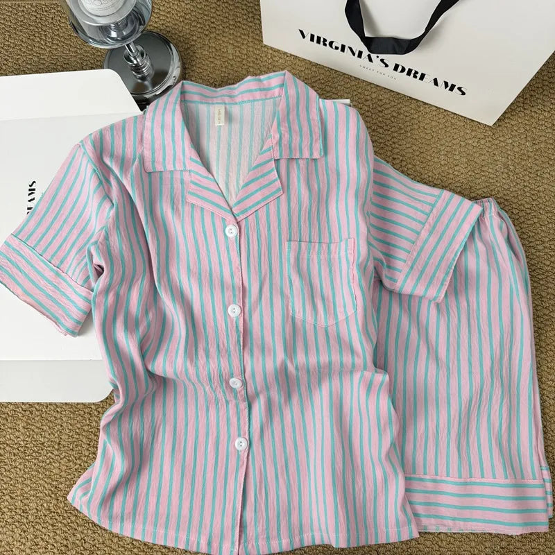 Women Summer Pajama Set