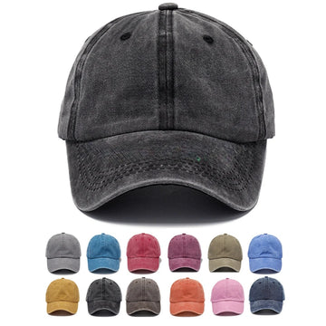 Vintage Denim Baseball Cap