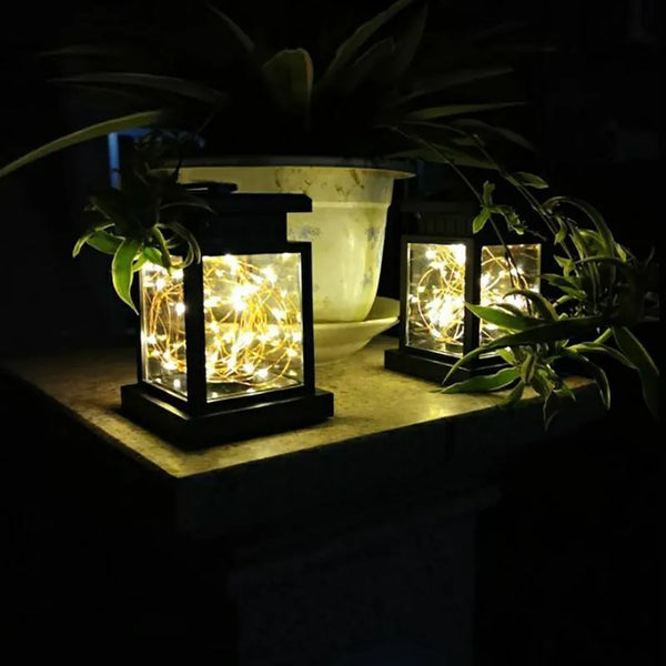 Lanterns solar garden LED decorative lights