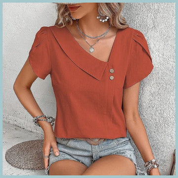 Women Slim Casual Blouse