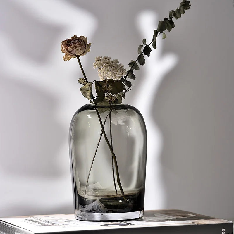 European creative style simple vase glass flower