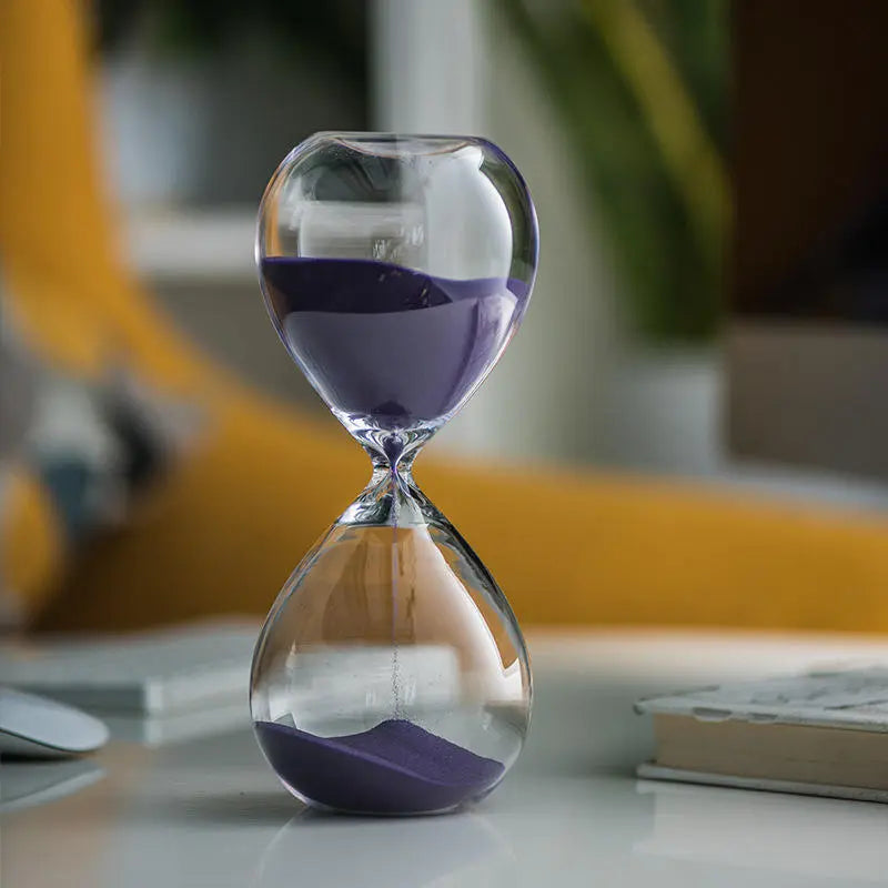 Droplet hourglass timer, available in 5/15/30/60 minute