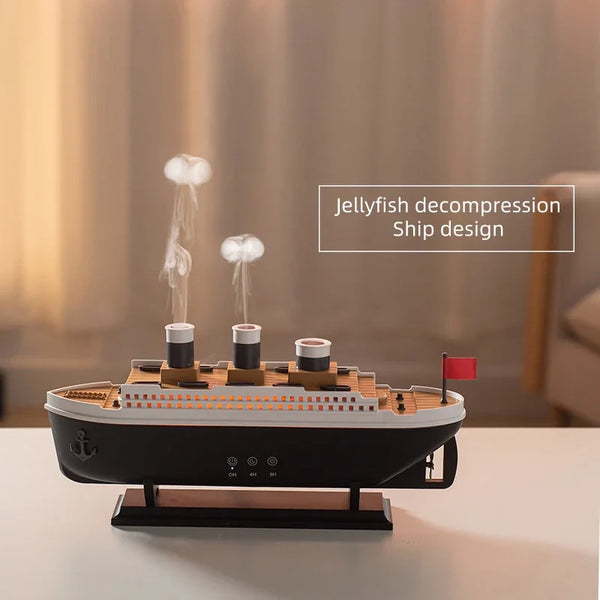 Titanic ship model decoration air humidifier