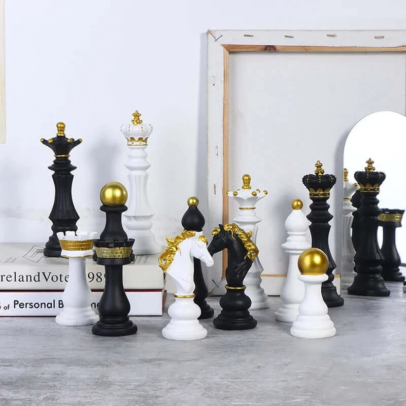 1pc Resin chess pieces board games accessories