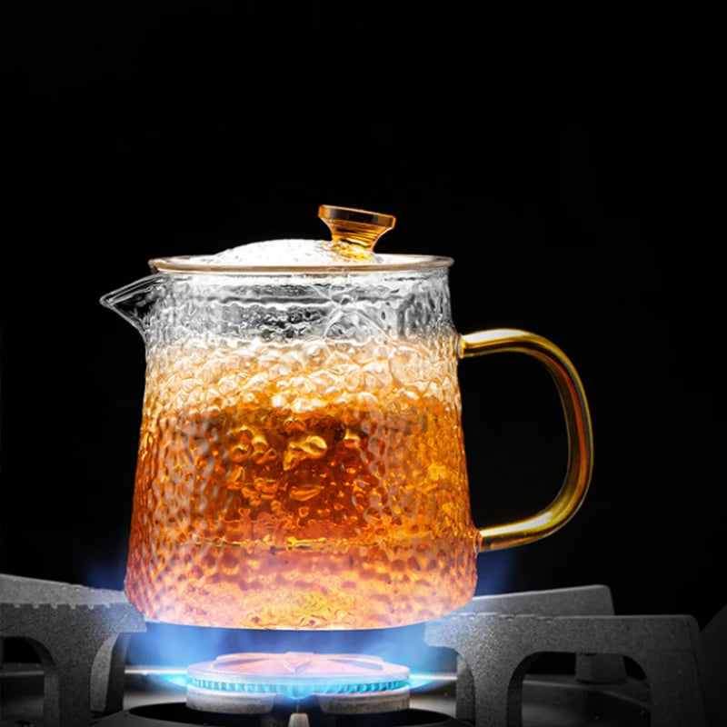 High quality heat resistant glass kettle coffee glass pot