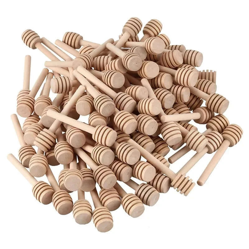 20-wood high-quality honey stir bar - Nanag store