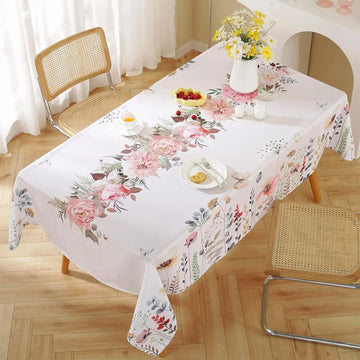 Floral Waterproof Tablecloth