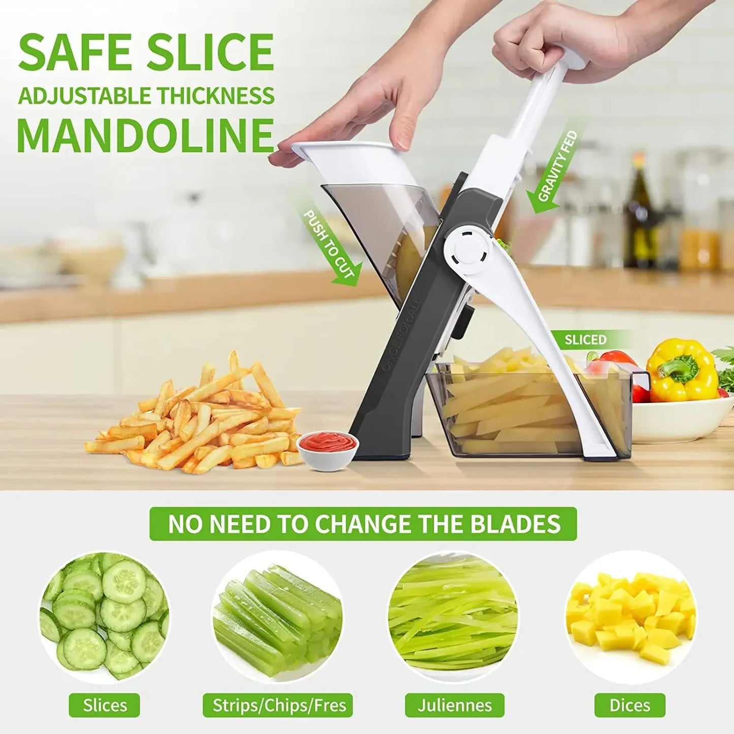 Multifunctional vegetable cutter