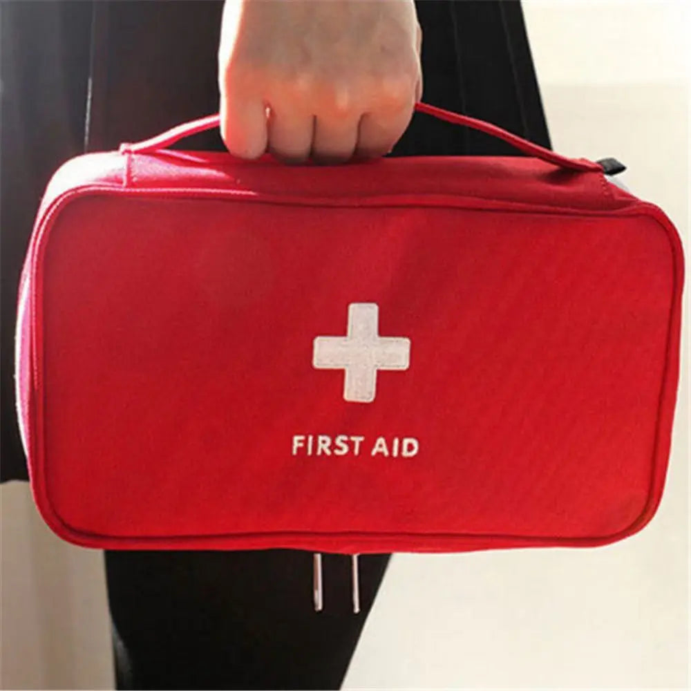 Taşınabilir saklama çantası ilk yardım acil tıp çantası açık hap survival organizatör acil kitleri paketi seyahat aksesuarları