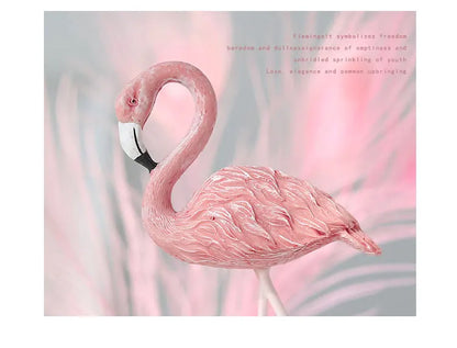 3style Harz Flamingo Statue moderne Simulation Tier Statue